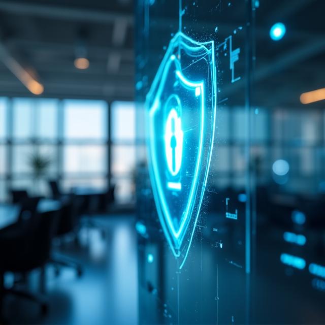 Concetto di sicurezza dei dati e privacy HR
